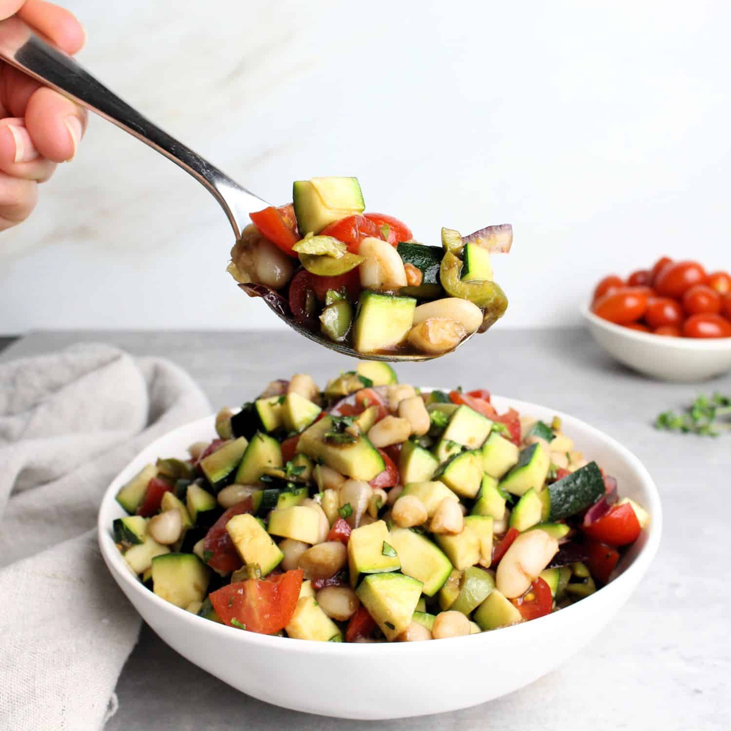 Featured image for “Tuscan Salad with Balsamic Vinaigrette”